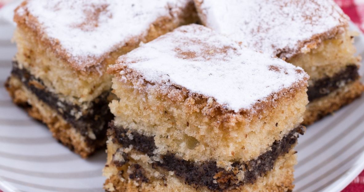 Lighter and more delicate than traditional poppy seed cakes. A fluffy cake with moist filling is easy to make