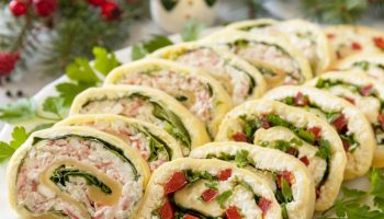 Express party rolls. Guests will be surprised by the main ingredient