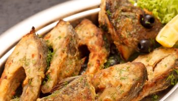 Overnight marinade for carp. It "takes out" the mud flavor from the fish and makes it tender and aromatic