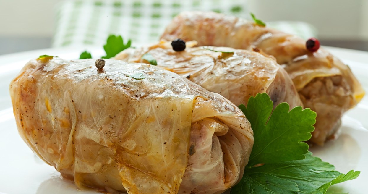 The amazing stuffing delights from the first bite. The best Christmas Eve cabbage rolls, my family loves them