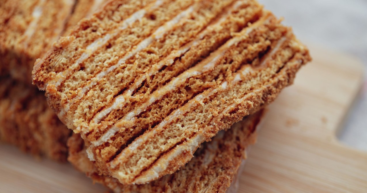 Extremely delicate, melting in your mouth. Perfect Marcinek for Christmas