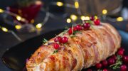 For Christmas dinner I will serve wrapped pork loin. It is aromatic and super juicy
