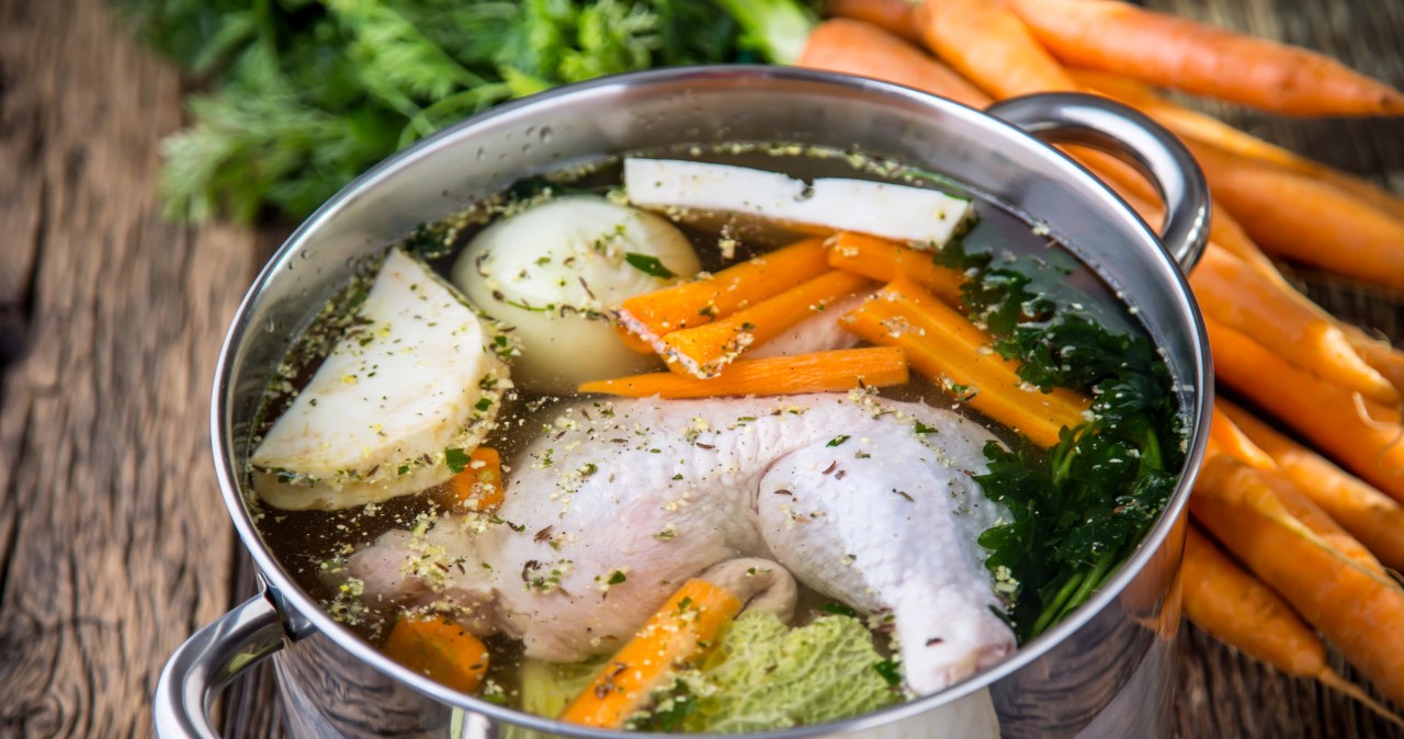 No cubes or other flavor enhancers. Use spices in your broth to enhance its flavor