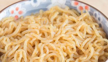 Pasta perfect for weight loss. Almost no calories, low glycemic index and lots of fiber