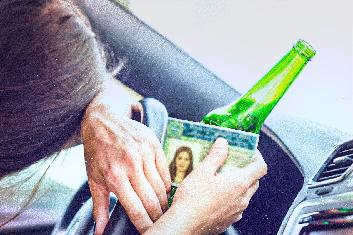 In DF, mixing alcohol and driving caused 85% of driver's license suspensions
