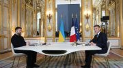 Zelensky meets in Paris with President Macron with military support on the table