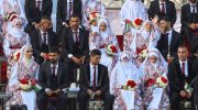 Wedding party in the Gaza Strip makes you forget for a moment Israeli bombings