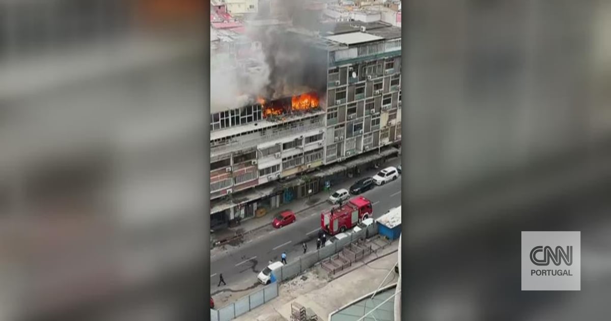 00:35 Fire in Luanda forced people to flee through the balcony 6 min ago