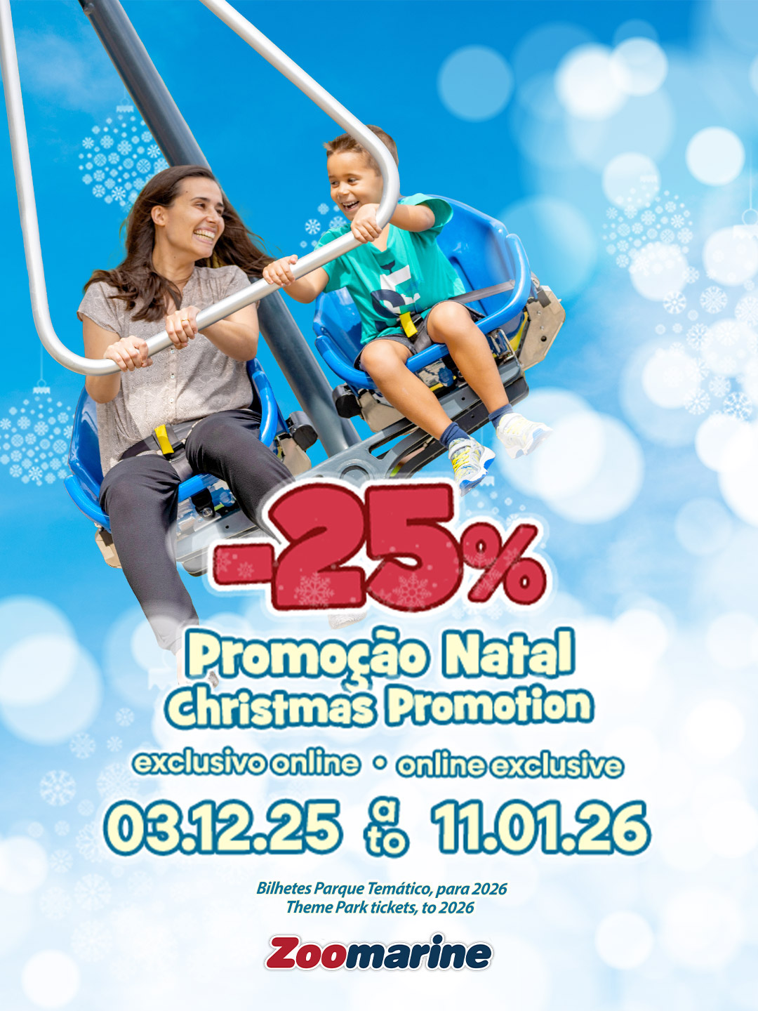 Zoomarine launches Christmas campaign with discounts on tickets, passes and dolphin experiences