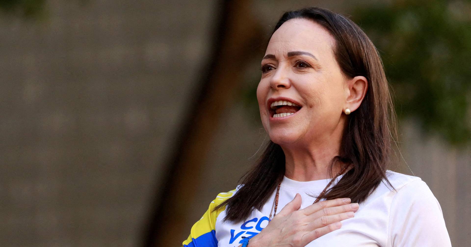 María Corina Machado left Venezuela by boat to try to reach Norway