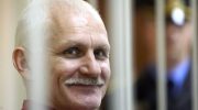 Nobel Peace Prize winner Ales Bialiatski among 123 prisoners released in Belarus