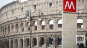 "These two stations will travel around the world." Rome Metro with mandatory stops at Porta Metronia and Colosseo