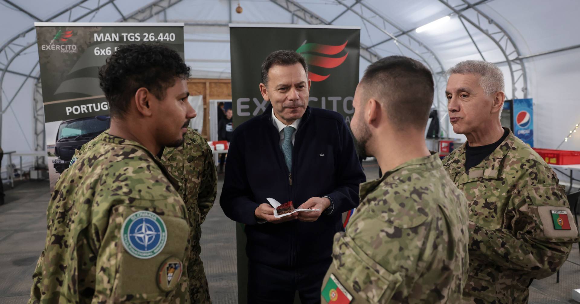 "Standing alongside the allies": Montenegro visits Portuguese troops in Slovakia