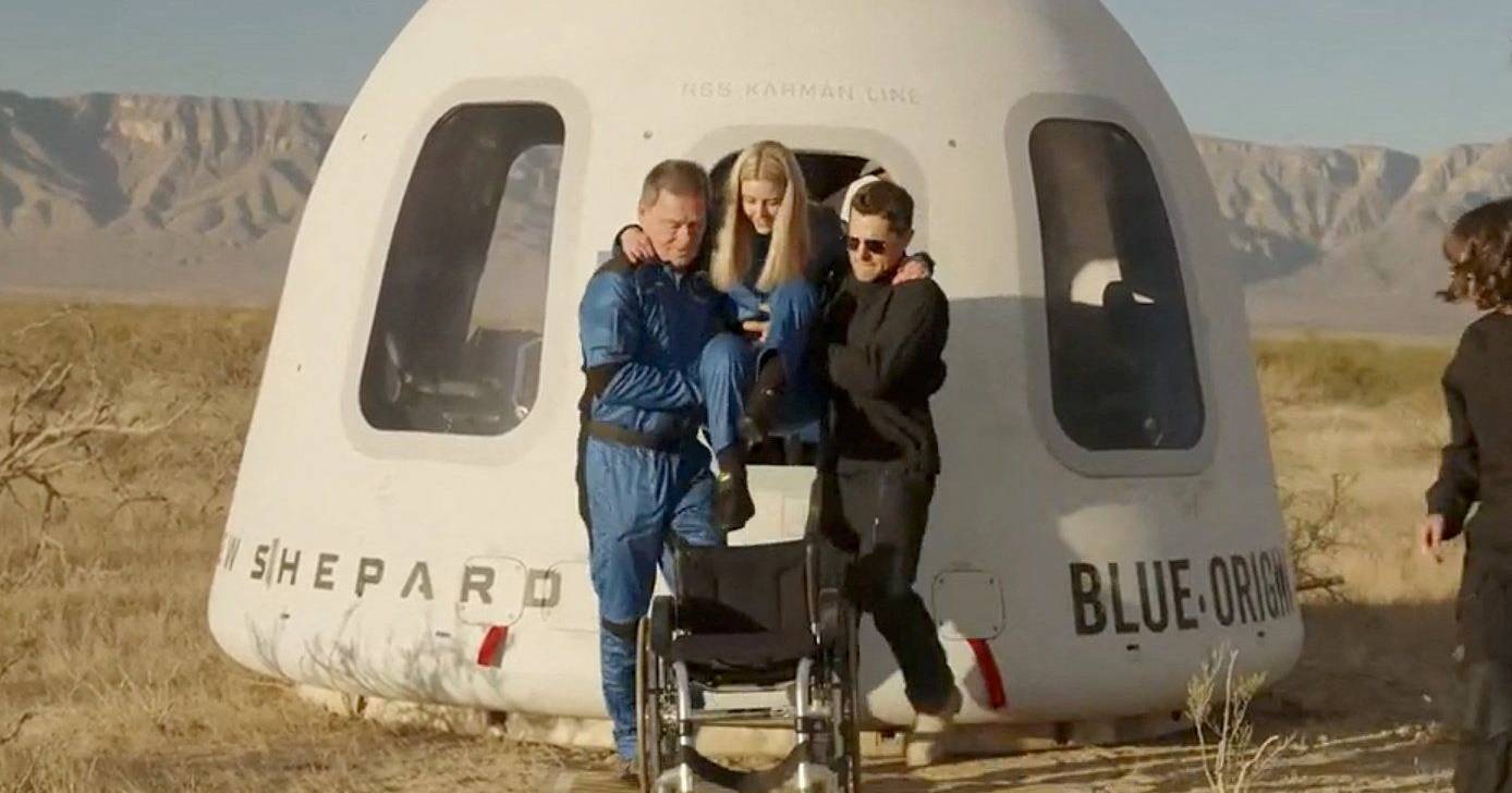 Paraplegic engineer is the first person in a wheelchair to go to Space