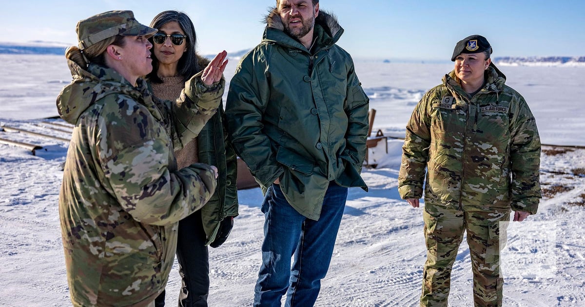 Denmark was 'deeply concerned' by a US announcement on Greenland