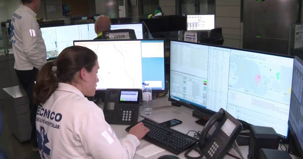 INEM technicians celebrate the Christmas Eve possible to guarantee help for the Portuguese