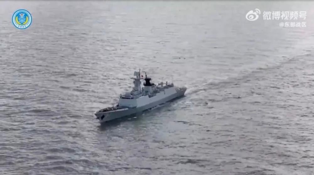 China's Eastern Theater Command released this Monday a video of a military exercise titled “Close the siege, take control and prevent escape” (Eastern Theater Command of the People's Liberation Army of China)