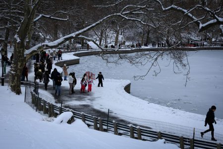 New York: In snow emergency
