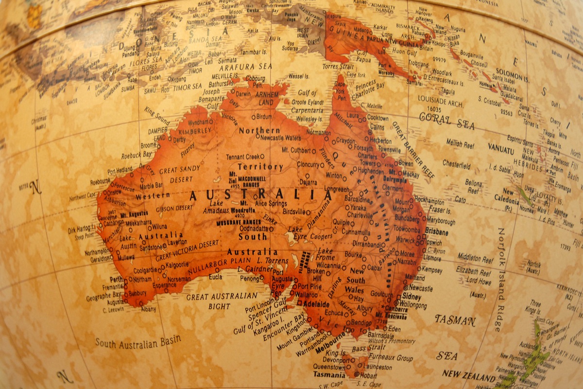 How did humans get to Australia? They turned left… and right