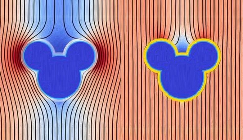 Magnetic invisibility has left the field of science fiction