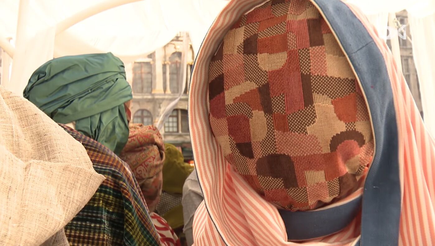 "Provocation". Faceless “zombie” Baby Jesus was stolen from Brussels Christmas nativity scene