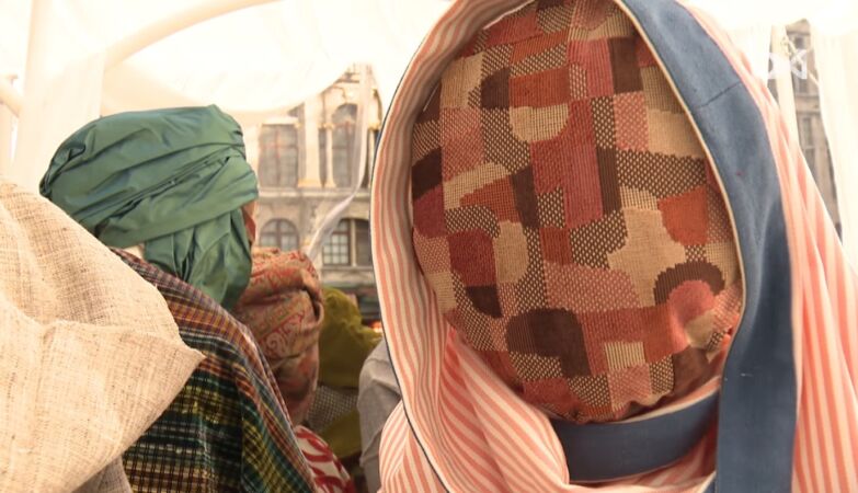 "Provocation". Faceless “zombie” Baby Jesus was stolen from Brussels Christmas nativity scene