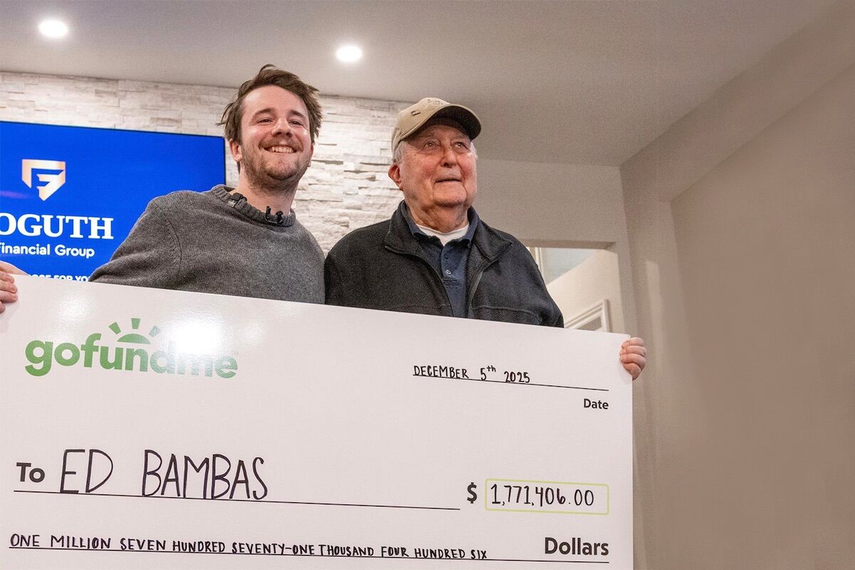 At 88 years old, he worked 5 days a week. Anonymous raised 2 million for his retirement