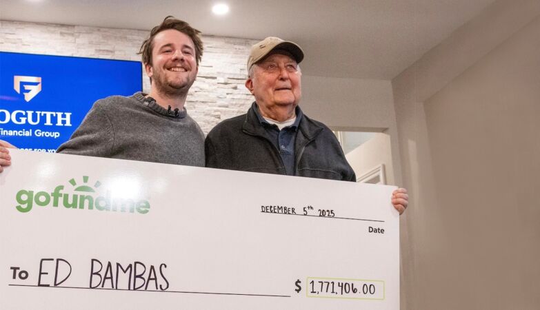 At 88 years old, he worked 5 days a week. Anonymous raised 2 million for his retirement