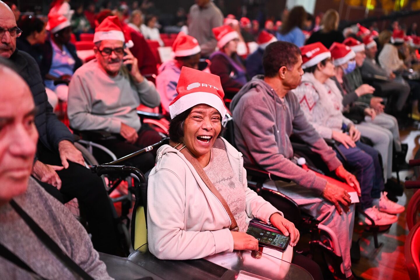 Suddenly, at Christmas in Hospitals, there was… silence