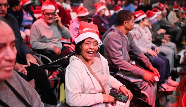 Suddenly, at Christmas in Hospitals, there was… silence