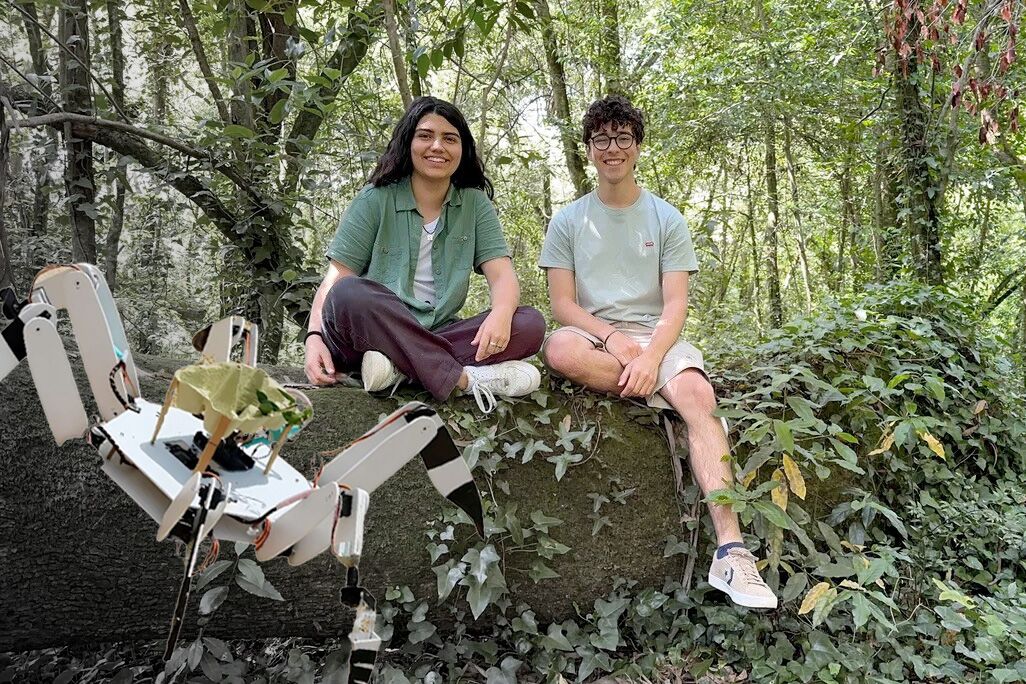 Two Portuguese students invented a robot that replants forests destroyed by fire