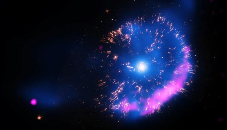 A star will die soon. Its massive nuclear explosion will be seen on Earth