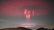 Photographer captures two rare atmospheric phenomena – at the same time