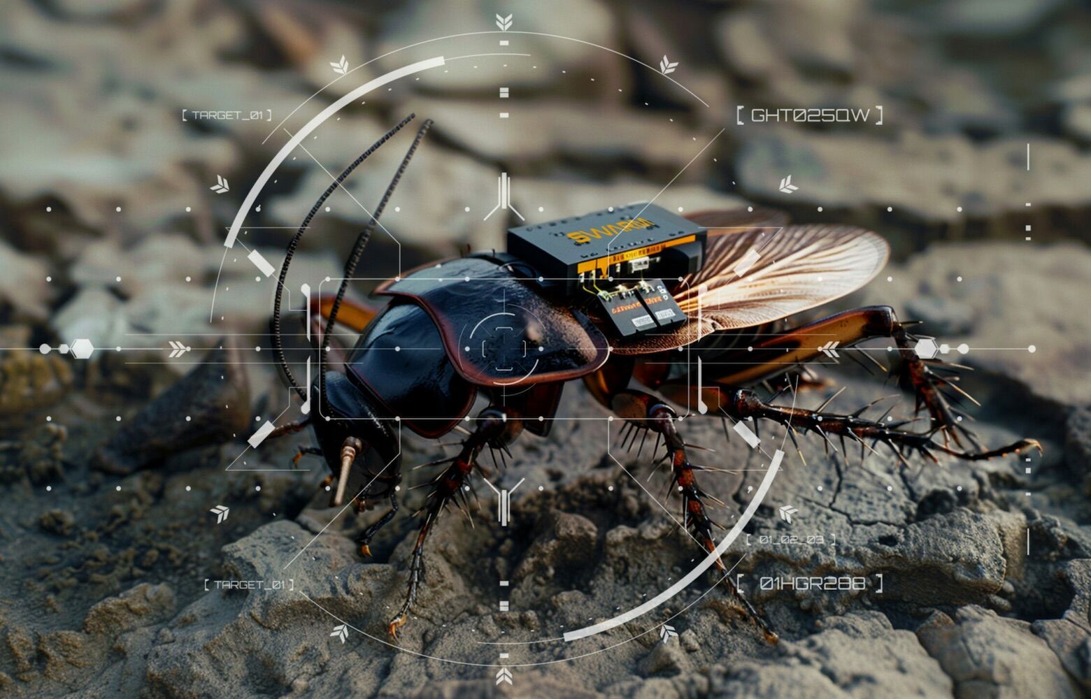 A German startup is turning cockroaches into spy cyborgs