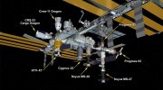 The International Space Station is without parking spaces for the first time