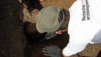 French archaeologists have discovered ancient vessels filled with Roman coins