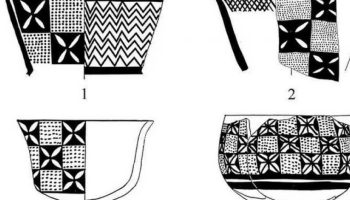 The ornament on an ancient pottery hides a secret code