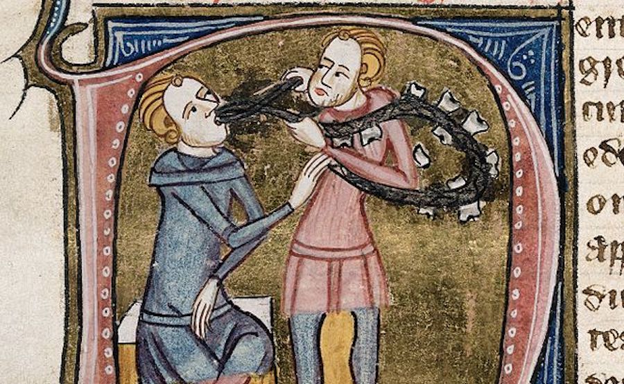 “Go away, toothworm!” Words were treatments for the sick in the Middle Ages