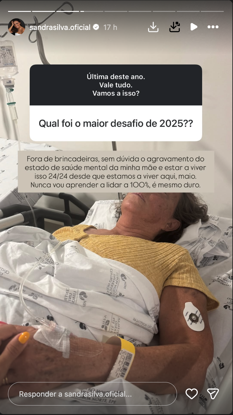 Sandra Silva talks about her mother’s “mental health” and says: “It’s really hard…”