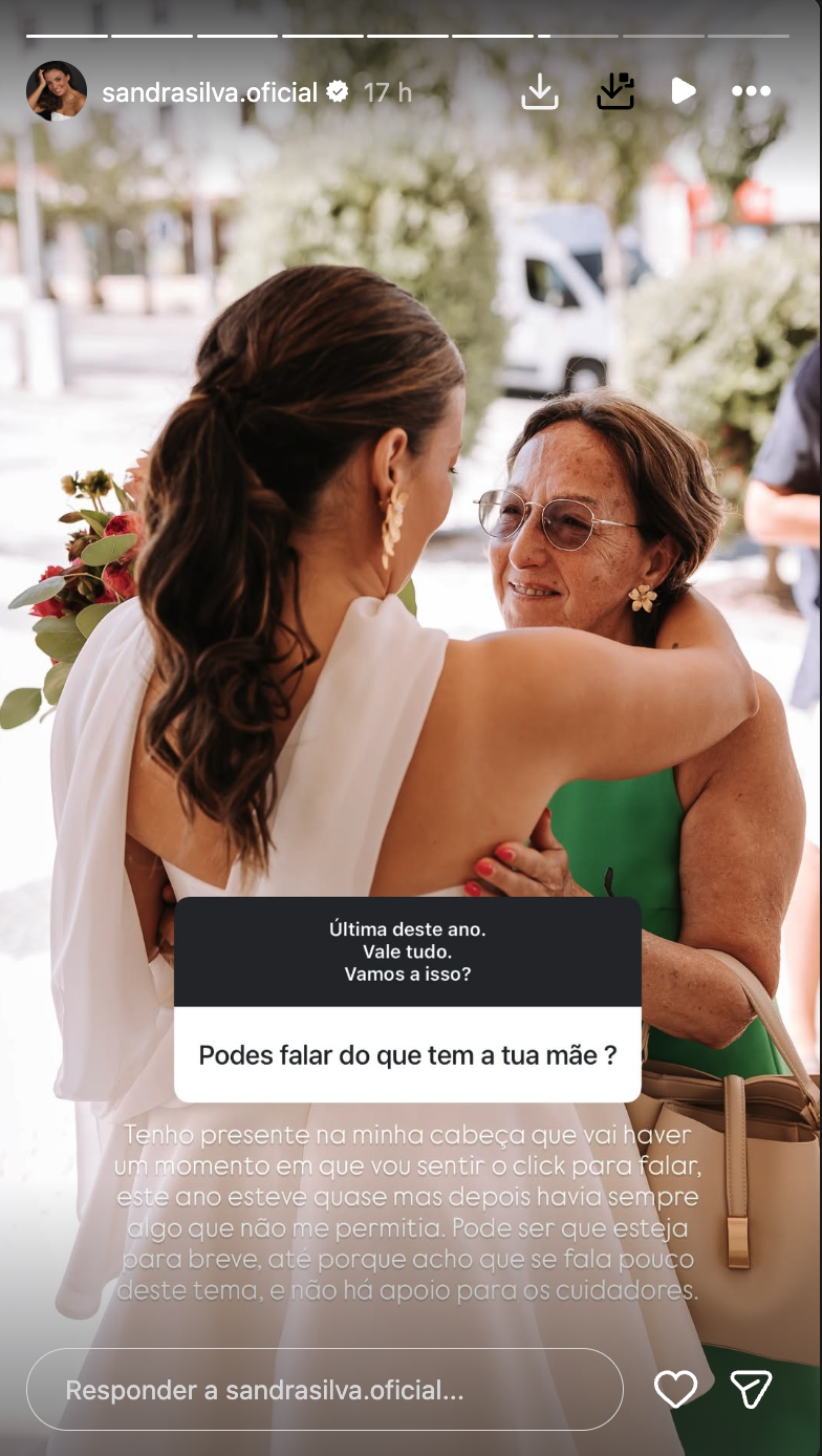 Sandra Silva talks about her mother’s “mental health” and says: “It’s really hard…”