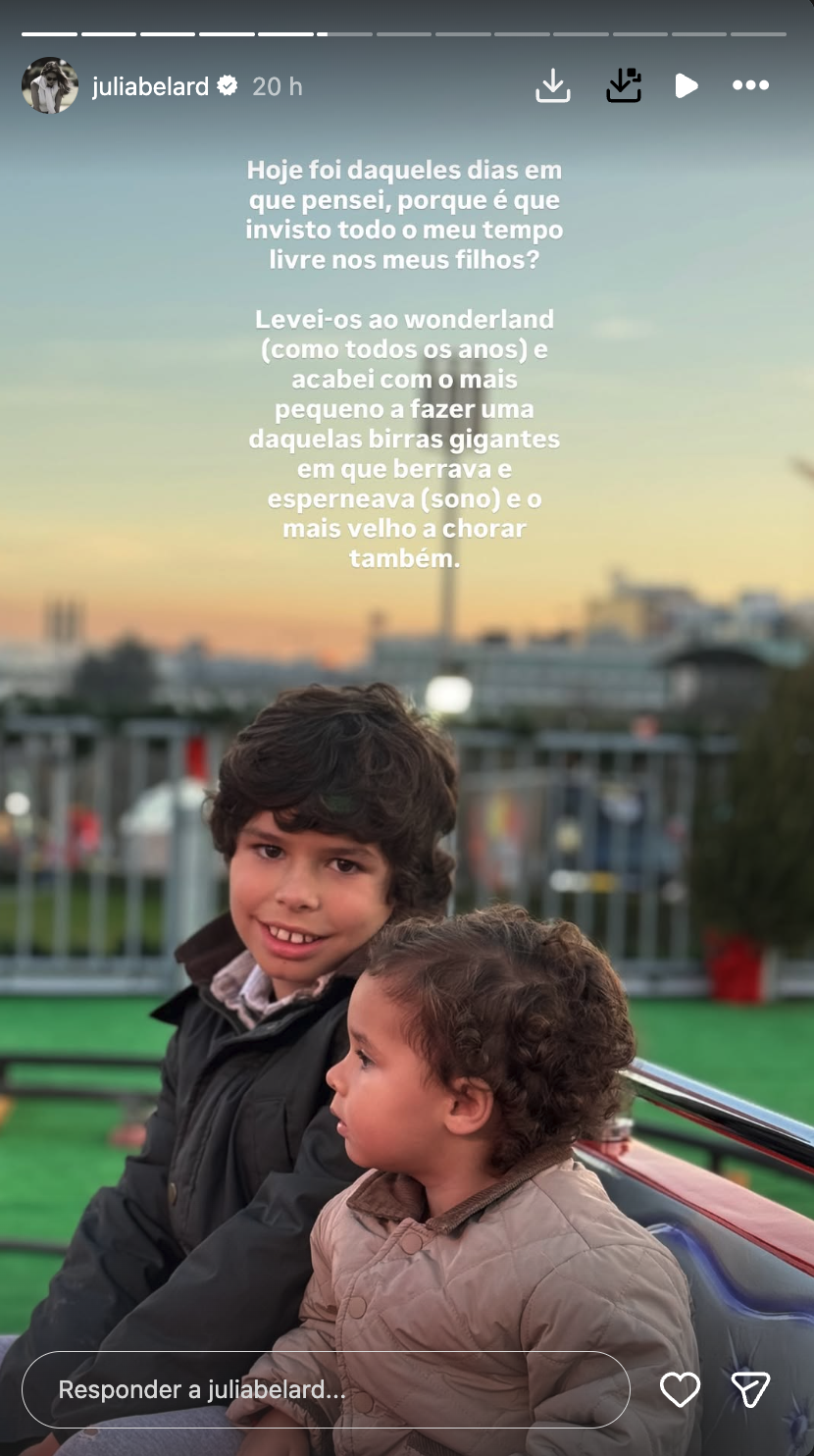 Júlia Belard reacts after her son’s “tantrum” in public: “Why are they just standing there and watching?”