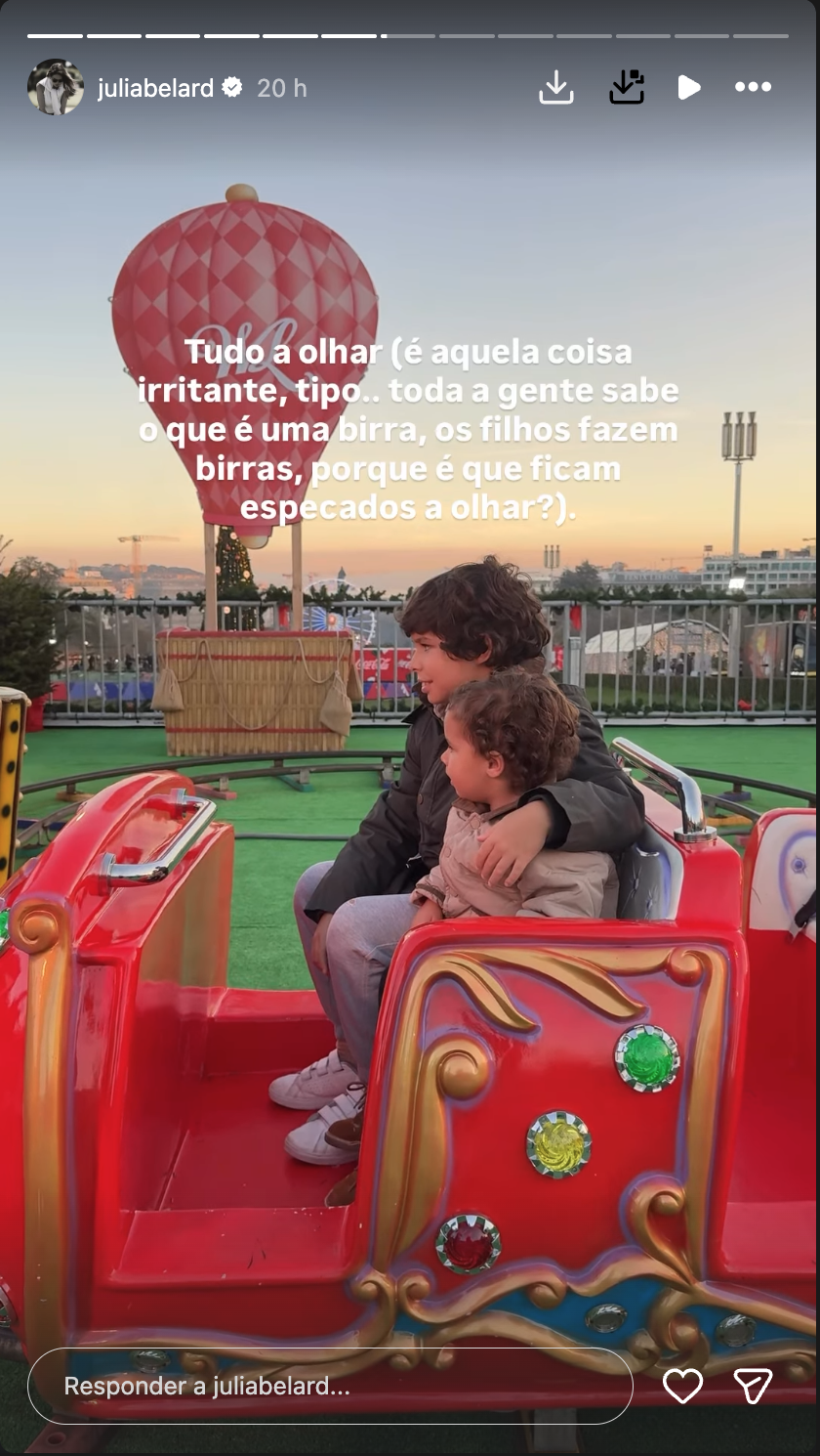 Júlia Belard reacts after her son’s “tantrum” in public: “Why are they just standing there and watching?”
