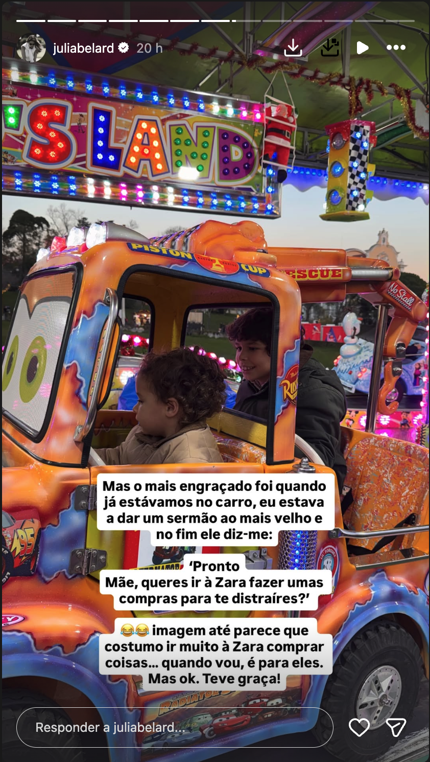 Júlia Belard reacts after her son’s “tantrum” in public: “Why are they just standing there and watching?”