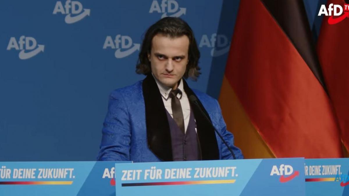 A Marvel Loki with an 'r' like Adolf Hitler: the man who destroyed the idea of ​​the German extreme right to wash the image of its youth