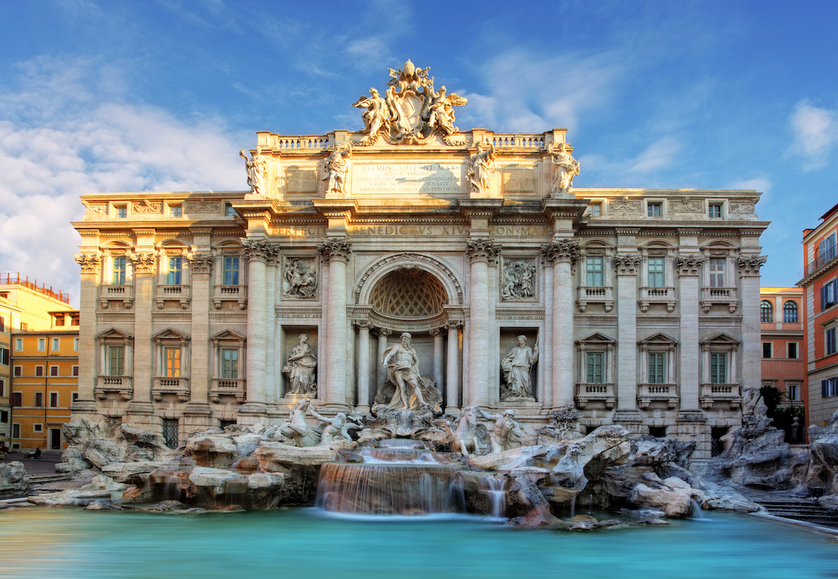 Access to the Trevi Fountain will now be paid