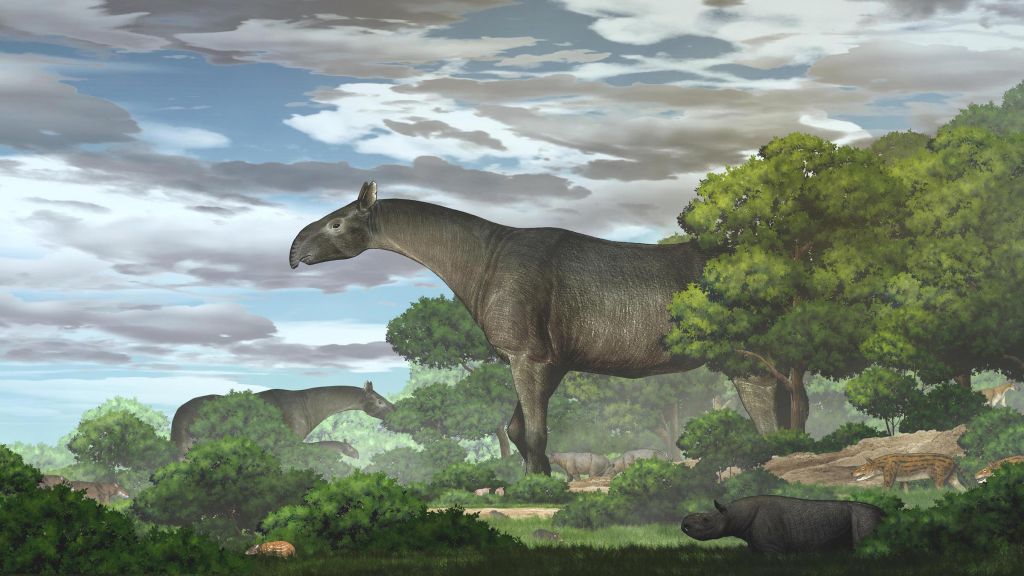 The largest land mammal ever was “sweet”