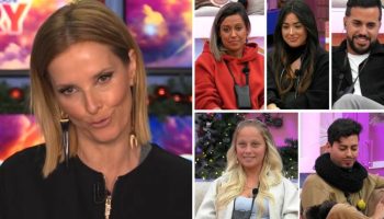 Cristina Ferreira asks the contestants: “Try for the spirit to be present…”