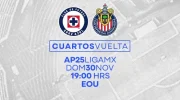 Cruz Azul x Chivas Guadalajara: assista com imagens de graça (30/11) image