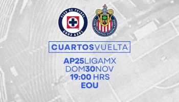 Cruz Azul x Chivas Guadalajara: assista com imagens de graça (30/11) image