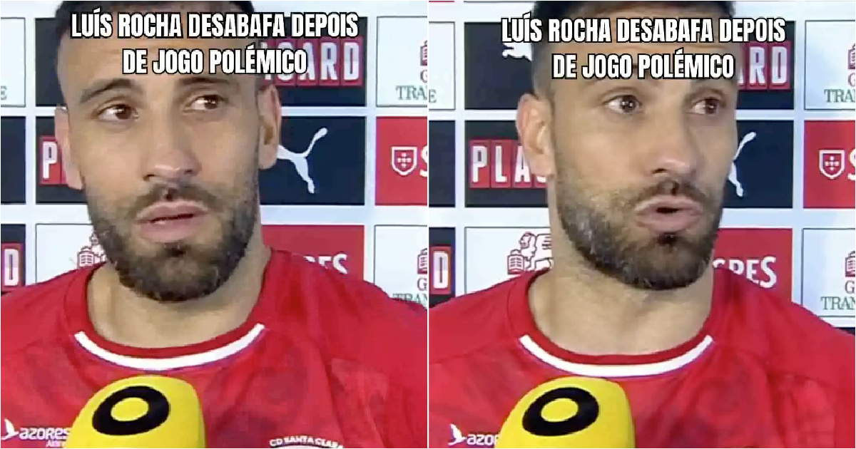 Santa Clara captain's outburst after defeat against Sporting went viral